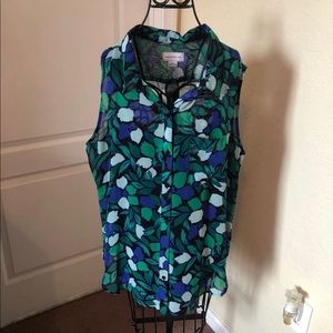 Liz Claiborne 2 pieces top size xl